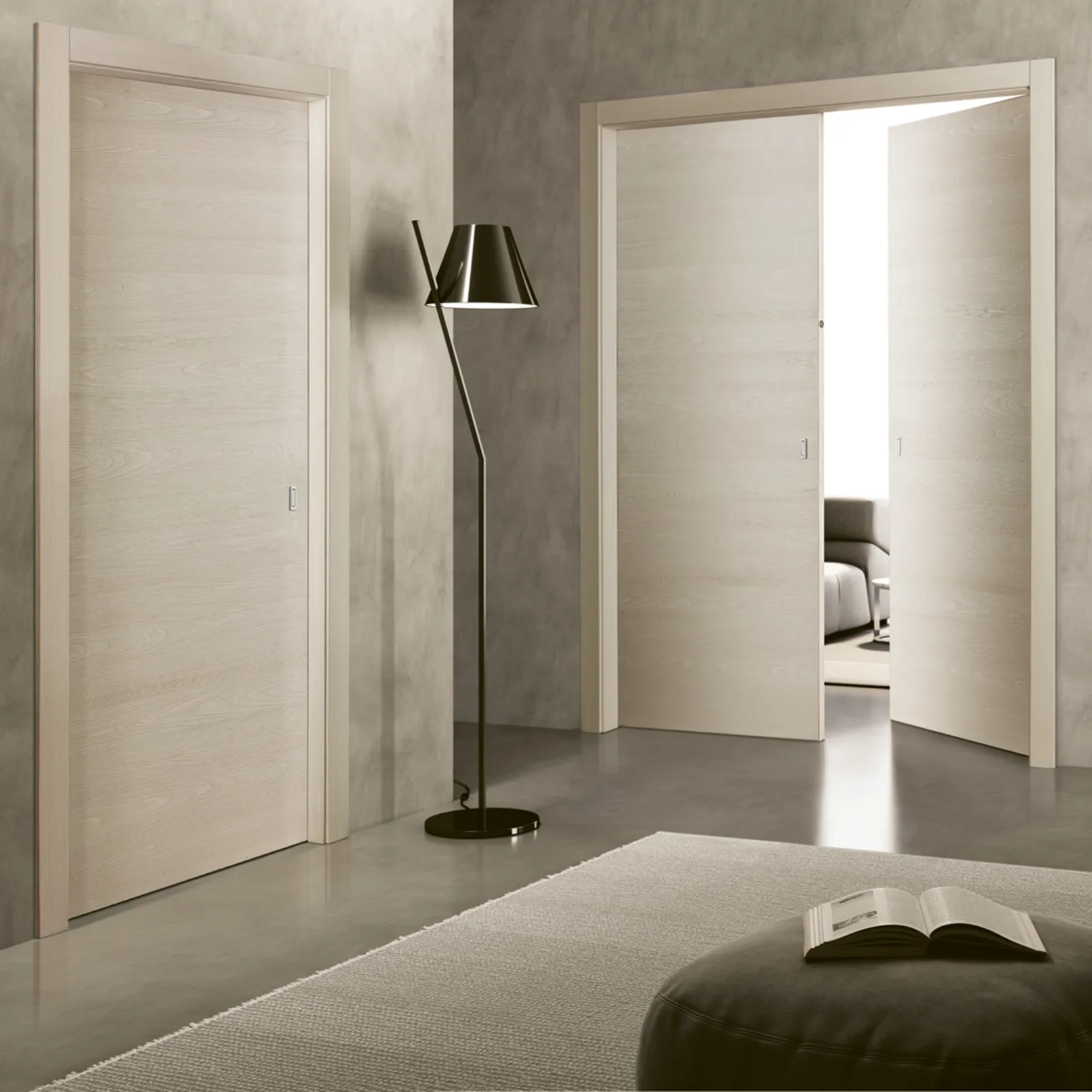 Porta Battente Materik Vaniglia Battente Singolo/Doppio